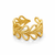 Laurel Leaf Textured Ring