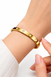 Classic Crystal Bangle Bracelet for Woman