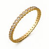 Hexagon Eternity Bangle