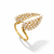 Crystal Angel Wing Ring