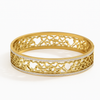 Designer Heart Bangle Bracelet