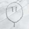 Silver Blossom Jewellery Set
