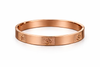 Om Rose Gold Kada Bracelet for Men
