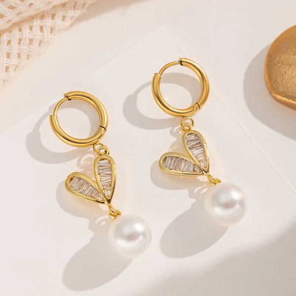 Heart of Pearl Jewellery Set
