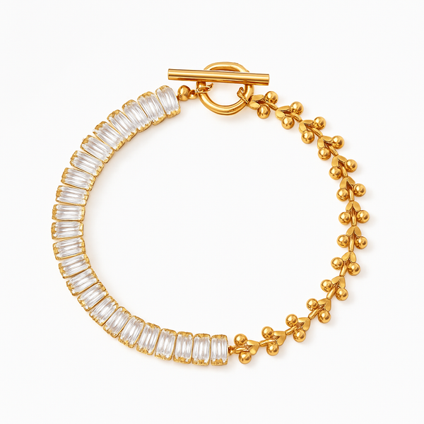 Crystal Toggle Bracelet