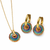 Mosaic Enamel Jewellery Set