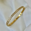 Hexagon Eternity Bangle