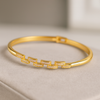 Geometric Line Bangle