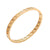 Geometric Gold-Plated Bracelet