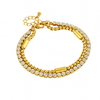 Dual Layer Gold Bracelet