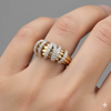 Braided Pavé Ring
