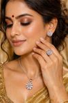 Crystal Bloom Jewellery Set