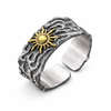 Two-Tone Adjustable Sun Ring