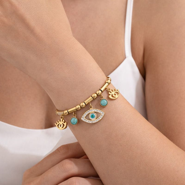 Evil Eye Charm Bracelet