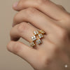 Floral Open Ring