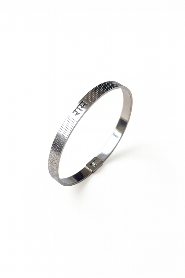 Stainless Steel Ram Bangle Bracelet