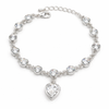 Crystal Heart Bracelet