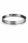 Geometric Link Silver Kada Bracelet for Men