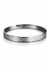 Geometric Link Silver Kada Bracelet for Men