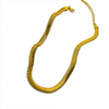 Golden 3d Snake Chain