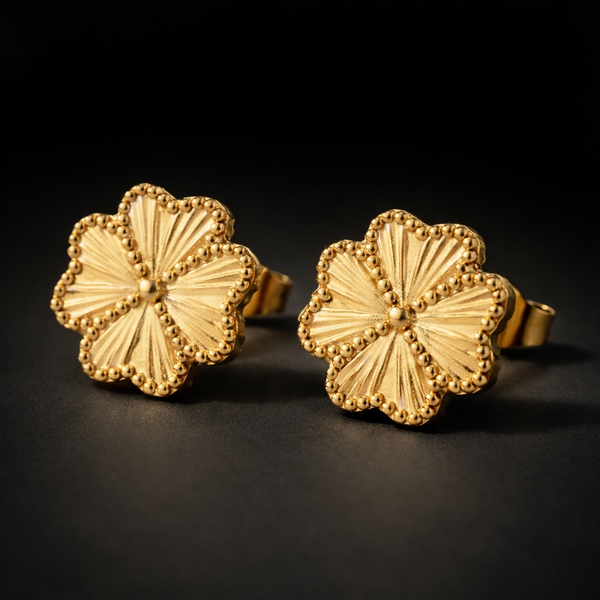 Floral Stud Earrings