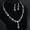 Silver Blossom Jewellery Set