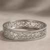 Designer Heart Bangle Bracelet