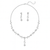 Silver Blossom Jewellery Set