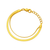 Two-Layer Gold Bracelet