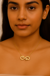 Infinity Heart Diamond Necklace