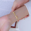 Golden Leaf Vine Bracelet