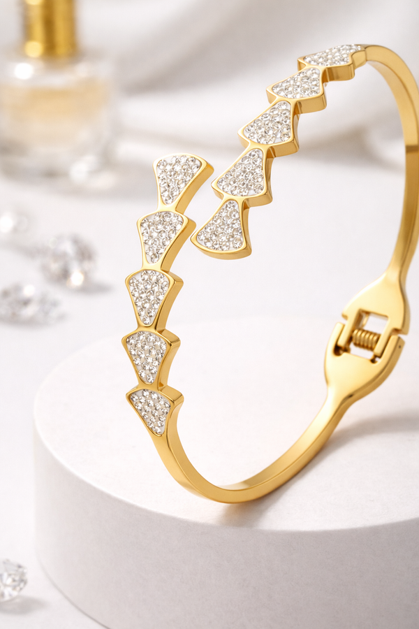 Bangle – 18K Gold Plated Luxury Cuff