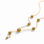 Dainty Gold Floral necklace