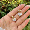 Crystal Heart Jewellery Set
