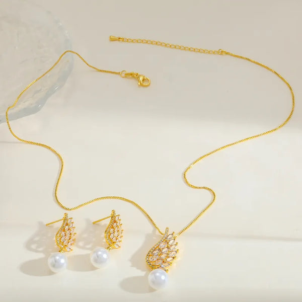 Angelic Wings Jewellery Set