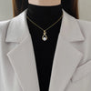 Infinity Pearl Drop Jewellery Set