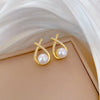 Infinity Pearl Drop Jewellery Set