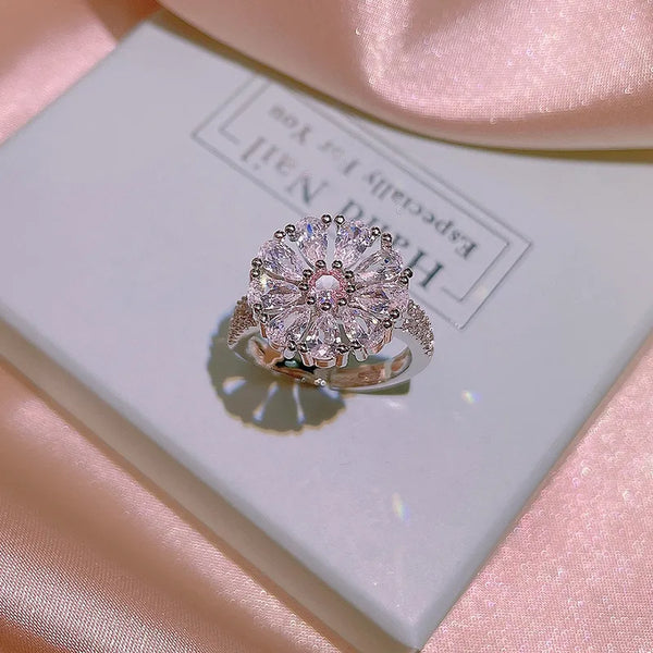 Crystal Bloom Jewellery Set