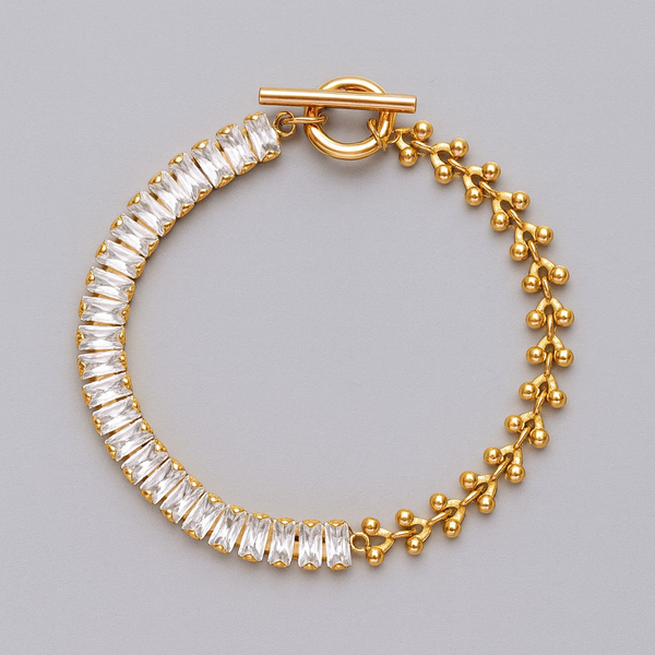 Crystal Toggle Bracelet