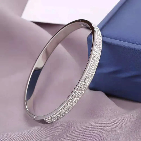 Triple Row Zirconia Bracelet