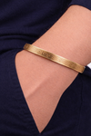 Maze Engraved Kada Bracelet for Men