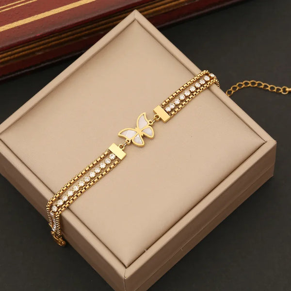 Butterfly Charm Bracelet
