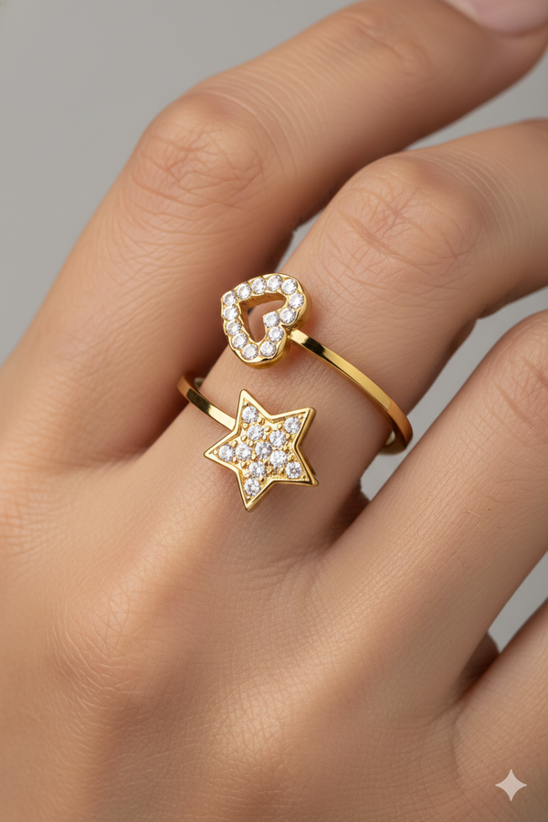 Love & Light Bypass Ring