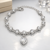 Crystal Heart Bracelet