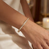 Hexagon Eternity Bangle