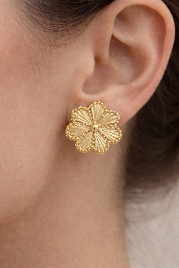 Floral Stud Earrings