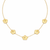 Five Floral Charms Necklace