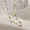 Golden Daisy Pearl Jewellery Set