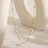 Golden Daisy Pearl Jewellery Set