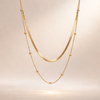 Golden Duo Layer Necklace